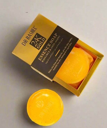 Dr.Rashel 24K Gold Radiance & Anti Aging Essence Soap - 100gms