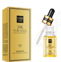 New SENANA 24K Gold Hyaluronic Acid Anti-Wrinkle Face Serum 15ml