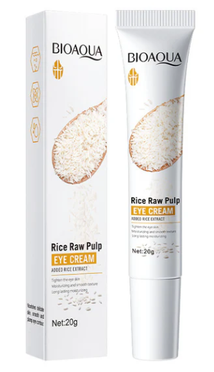 BIOAQUA RICE RAW PULP EYE CREAM