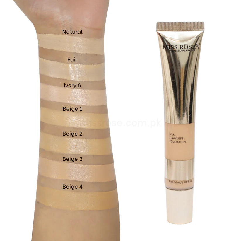 Miss Rose Flawless Silk Foundation Beige 03