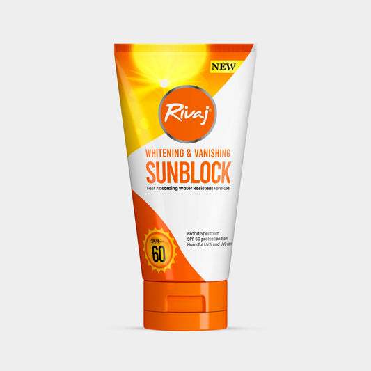 Whitening & Vanishing SPF60 Sunblock by rivaj