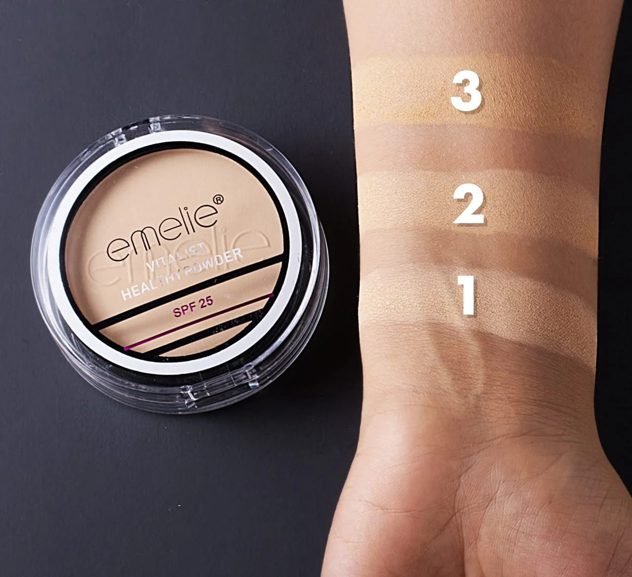 Emelie Vitalist Healthy  Compact Powder Shade #1