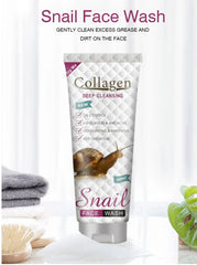 Collagen Deep Cleansing Essence Snail Face Washs 100ml