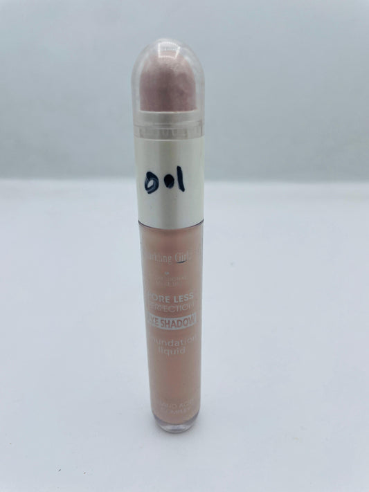 SPARKLING GIRLS PROFESSIONAL MAKEUP PORE LESS PERFECTION EYESHADOW FOUNDATION LIQUID AMINO ACID COMPLEX