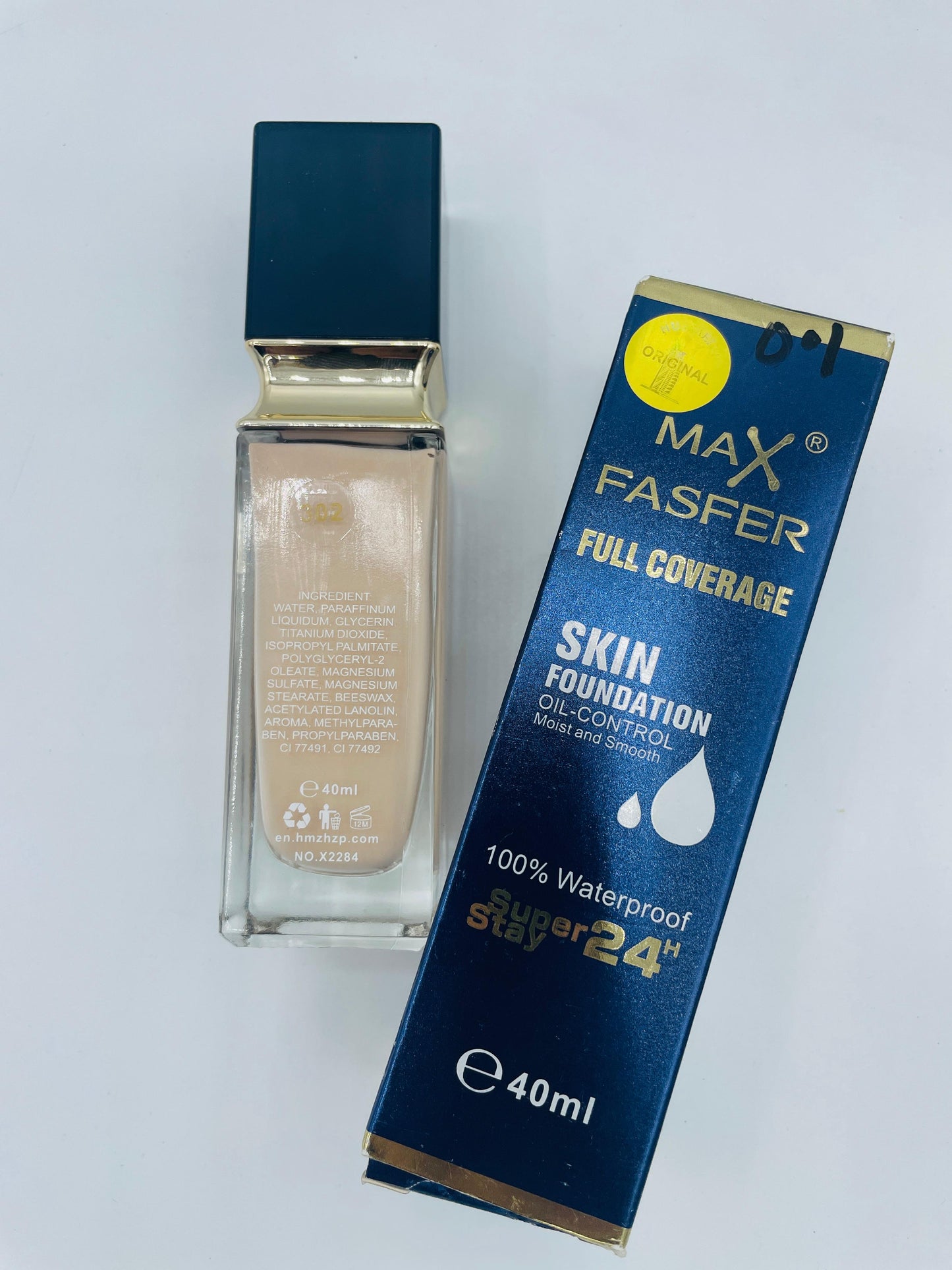 MAX FASFER FULL COVERAGE SKIN FOUNDATION