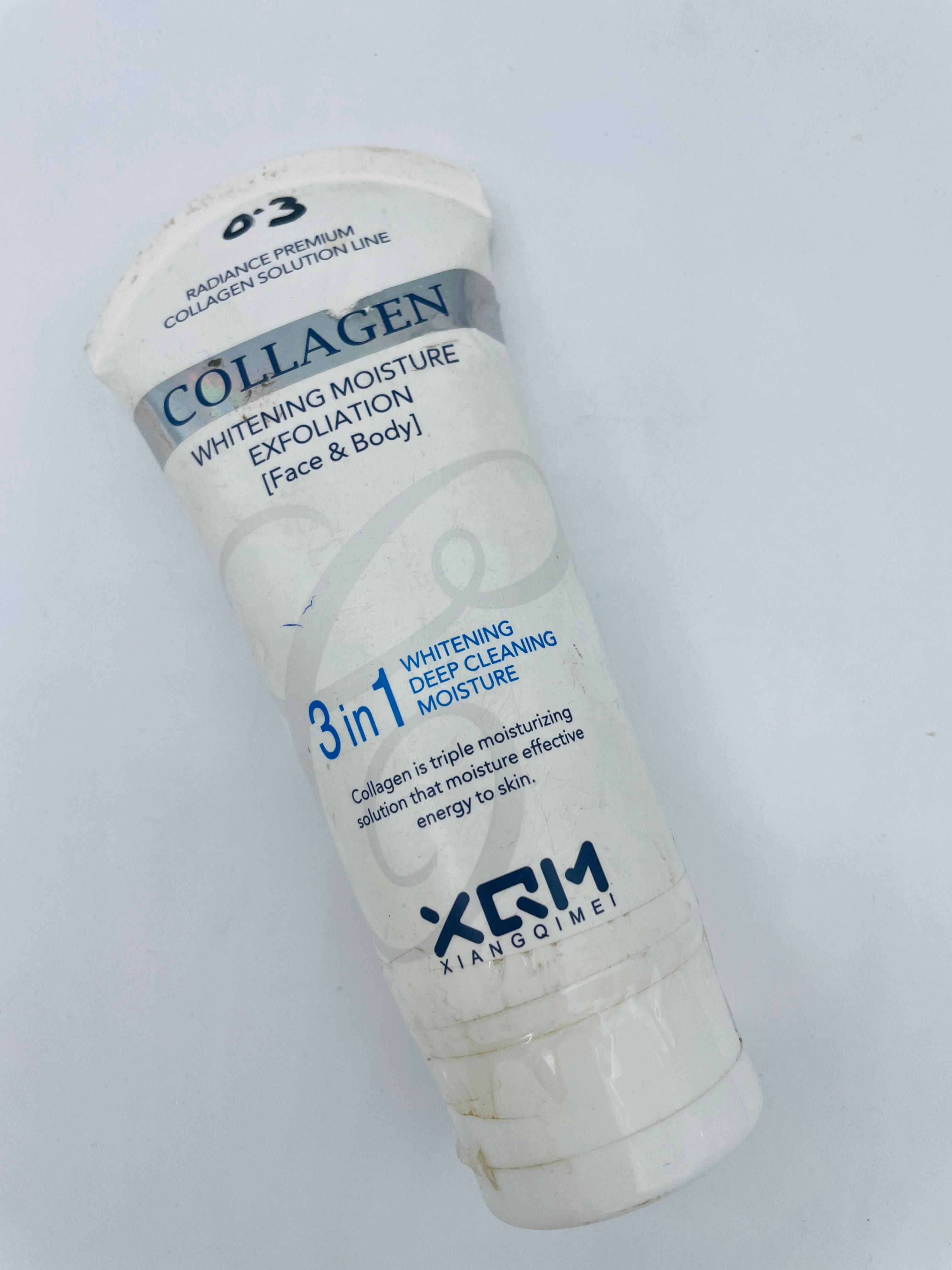 XQM COLLAGEN WHITHENING MOISTURE FACE AND BODY CLEANSER 3IN1