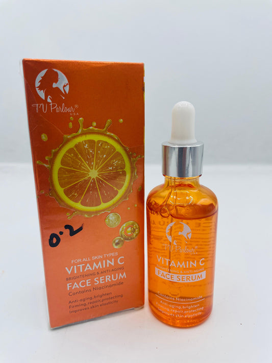 TV PARLOUR FOR ALL SKIN TYPE VITAMIN C BRIGHTENING & ANTI-AGING FACE SERUM CONTAINS NIACINAMIDE