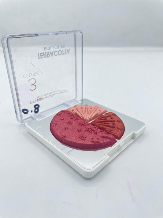 MSYAHO PROFESSIONAL 3 COLORS TERRACOTTA HIGHLIGHTER