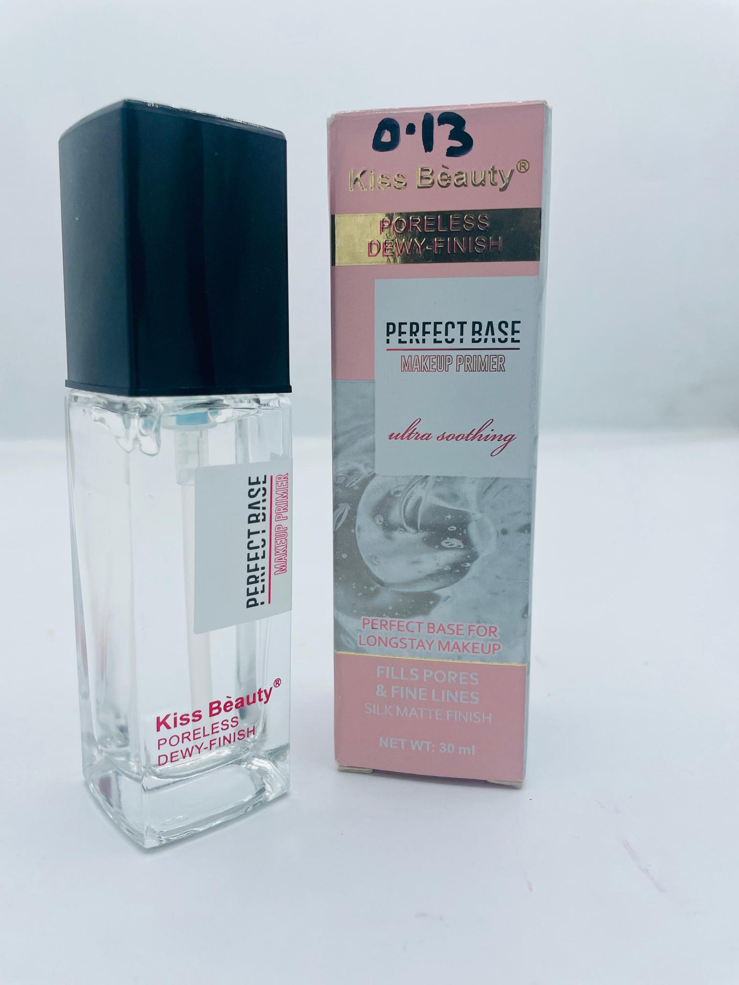 KISS BEAUTY PORELESS DEWY-FINISH PERFECT BASE MAKEUP PRIMER ULTRA SOOTHING
