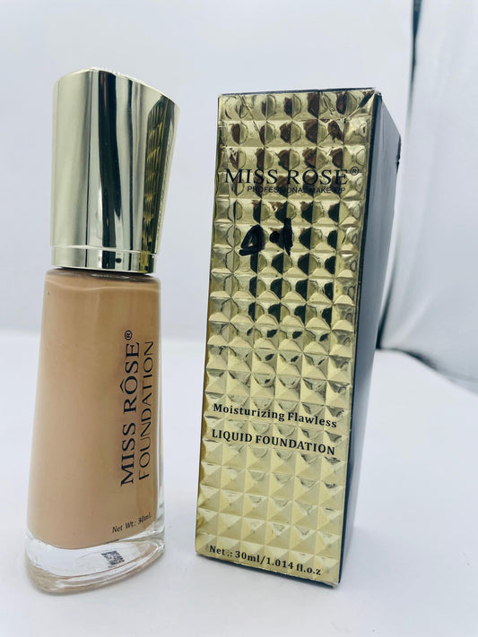 MISS ROSE PROFESSIONAL MAKE-UP MOISTURING FLAWLESS LIQUID FOUNDATION