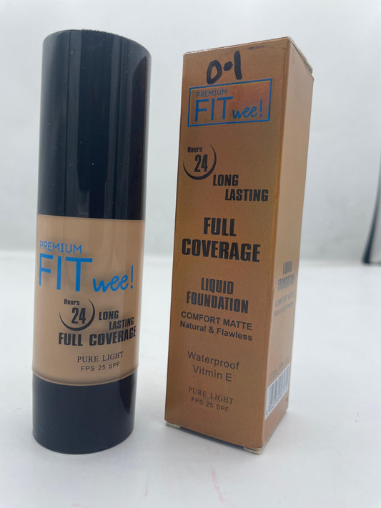 PREMIUM FIT ME 24 HOURS LONG LASTING FULL COVERAGE LIQUID FOUNDATION