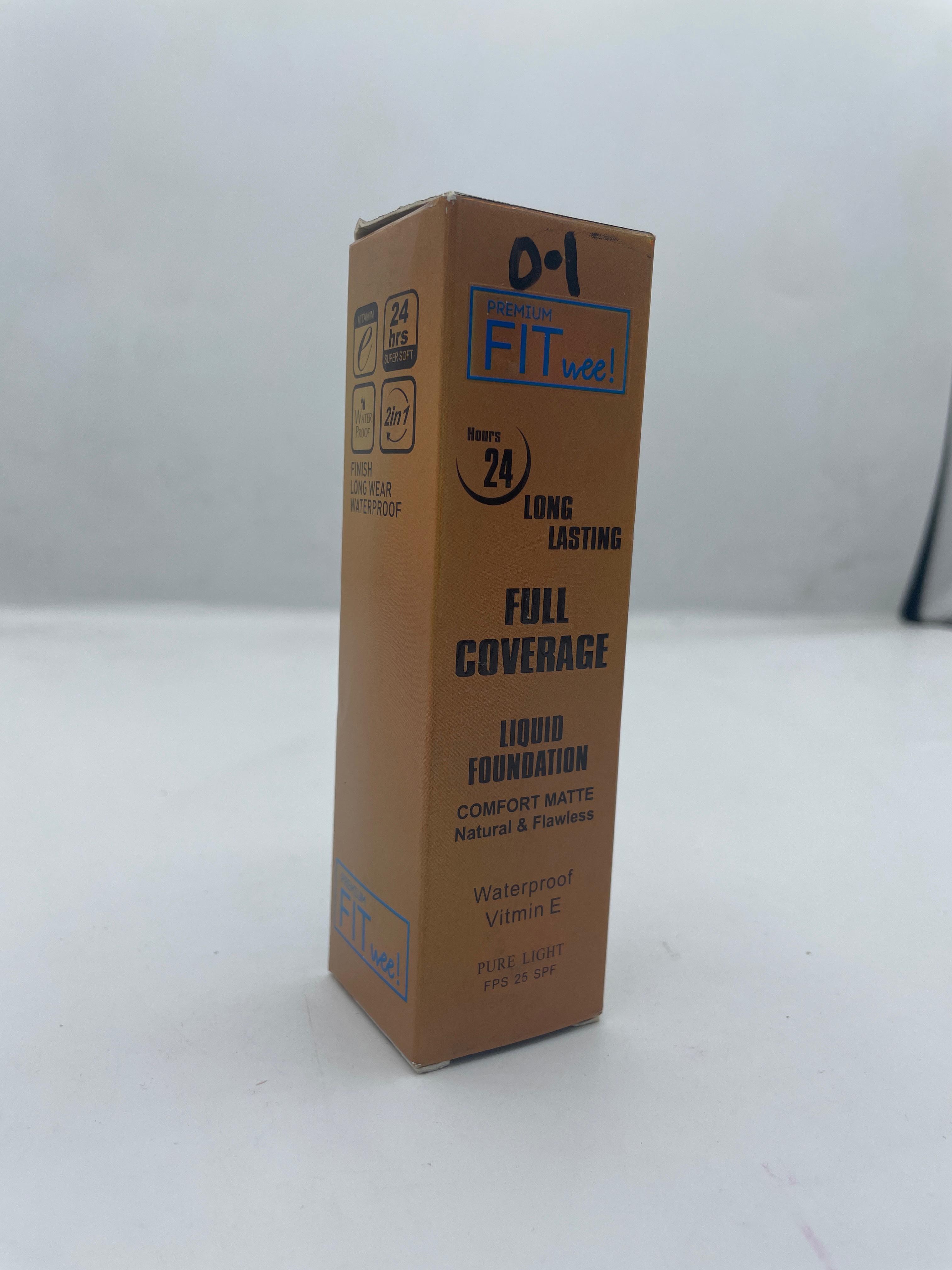 PREMIUM FIT ME 24 HOURS LONG LASTING FULL COVERAGE LIQUID FOUNDATION