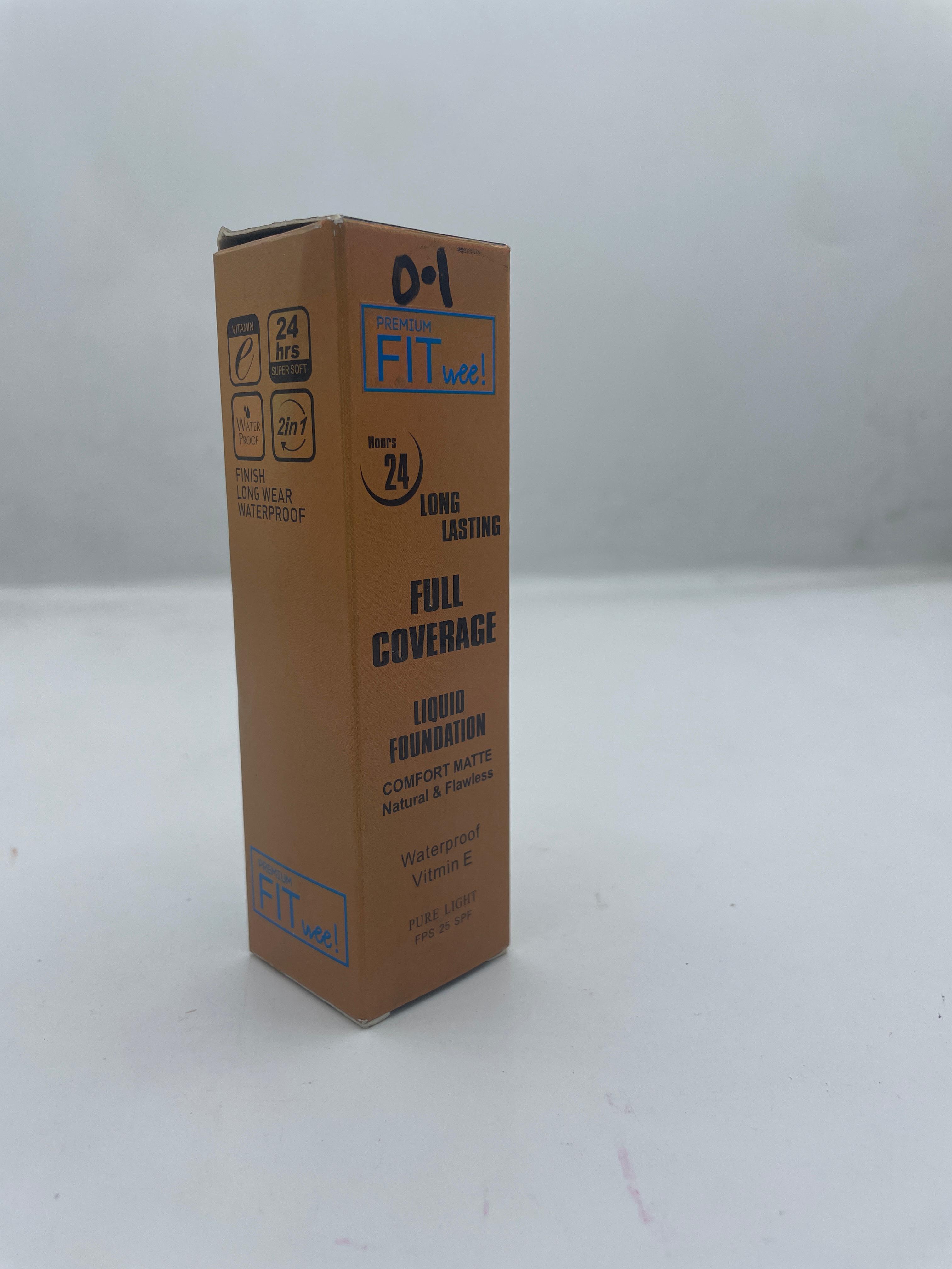 PREMIUM FIT ME 24 HOURS LONG LASTING FULL COVERAGE LIQUID FOUNDATION