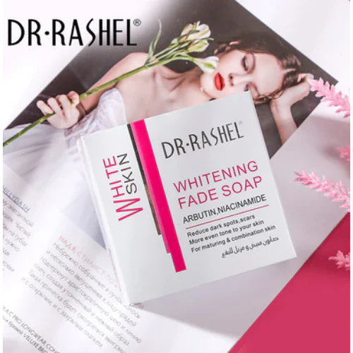 Dr Rashel White Skin Whitening Fade Soap Arbutin, Niacinamide - 100gms