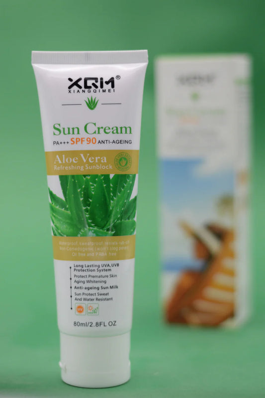 XQM Sun Cream SPF 90 With Aloe Vera 80ml.