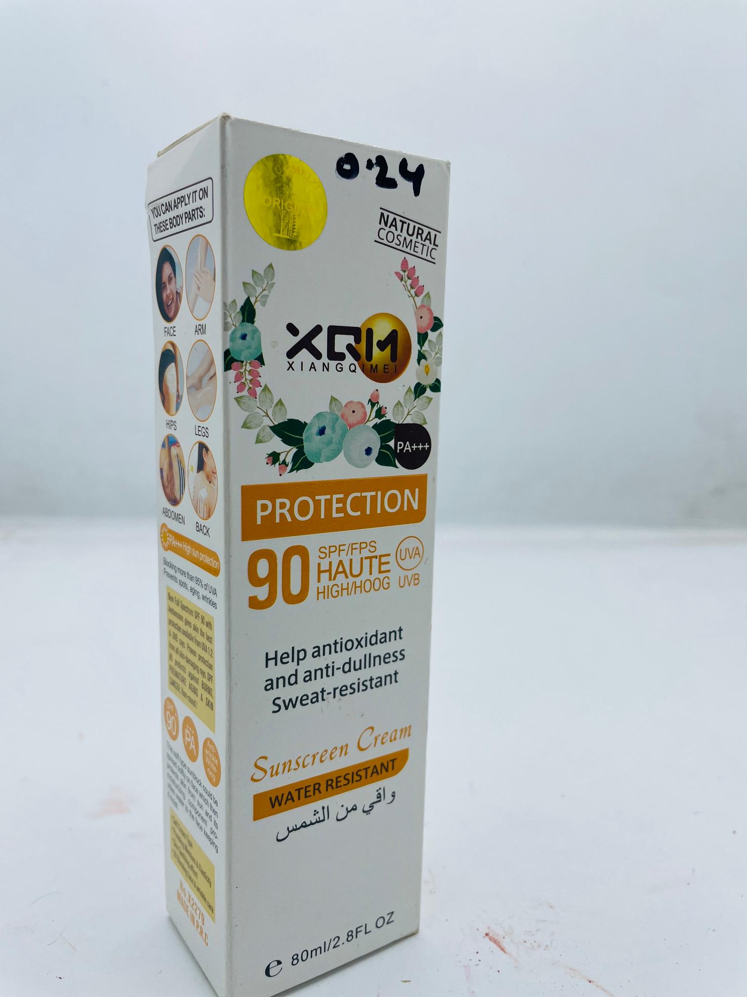 XQM PROTECTION 90 HAUTE SUNSCREEN CREAM