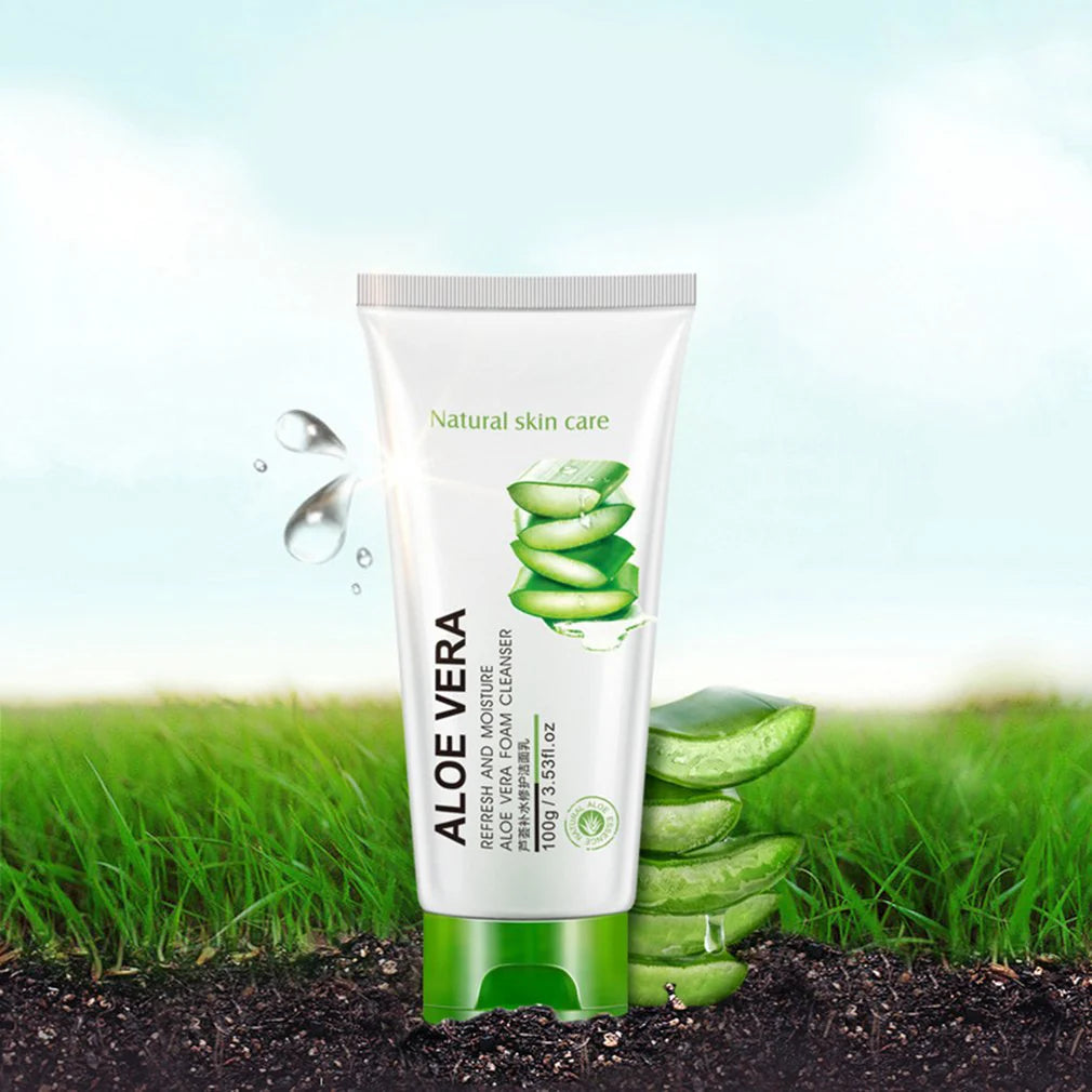 BIOAQUA Soft and Moisturizing Aloe Vera Facial Cleanser