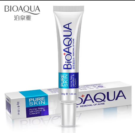 Bioaqua 30g Acne Treatment Blackhead Remova Anti Acne Cream Oil Control Shrink Pores Acne Scar Remove Face Care Whitening