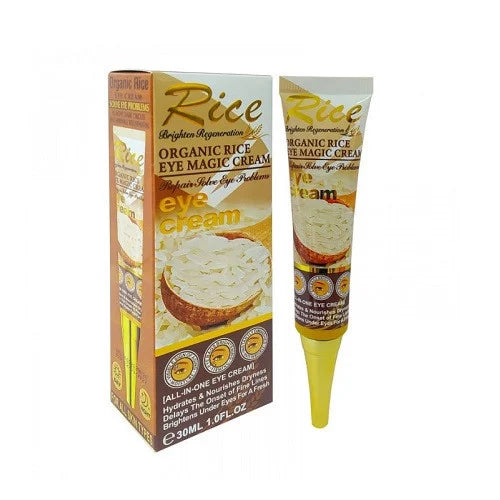 organic rice eye magic cream