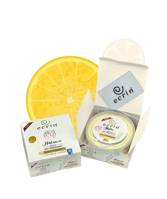 Ecrin 100% Organic Luminous Smooth Skin Lemon Fragrance Halawa Wax