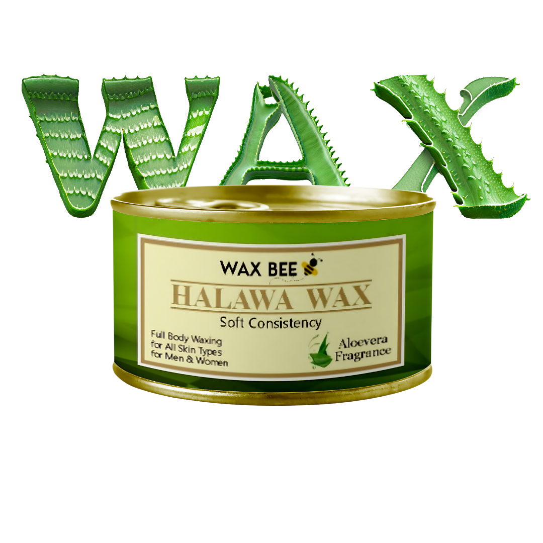 Wax Bee Aloevera Fragrance Organic And Natural Full Body Halawa Wax