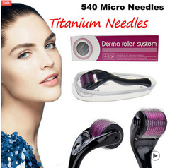 Derma Roller - 0.5MM For Wrinkles, Acne Scar Removal, Hyperpigmentation, Boosts Collagen & Evens out Skin Tone