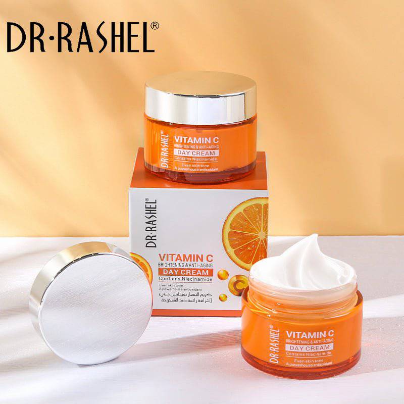 DR Rasheel Vitamin C Anti Aging Day Cream, 50g