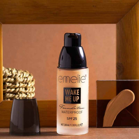 Emelie Wake Me Up Liquid Foundation Waterproof SPF 25 (shade 01)