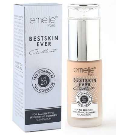 Emelie Better Skin Ever Foundation SPF 20