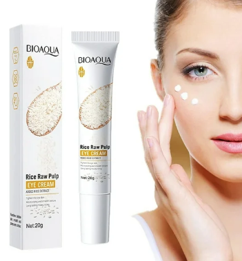 Rice Raw Pulp Eye Cream - Eye Cream for Dark Circles and Puffiness, Eye Cream Anti Aging, Aging Lifting Eyes Serum Cream for Women & Men 1 Pcs