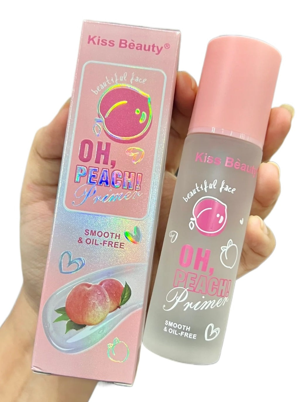 Kiss Beauty Oh [kbpp] Peach Make-up Primer Beautiful face oil free 30ml