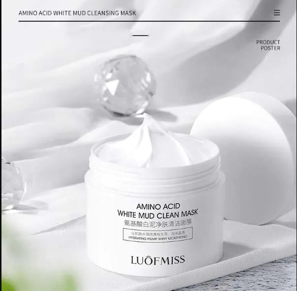 LUOFMISS Amino Acid White Mud Clean Mask