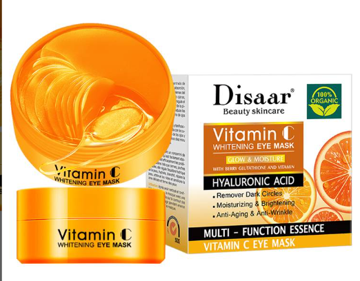 Disaar Vitamin C Whitening Eye Mask with Hyaluronic Acid