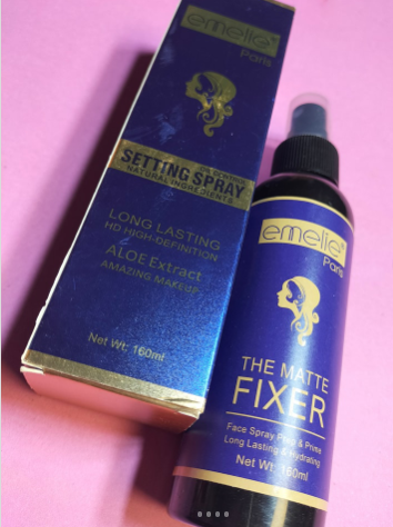 emelie paris oil control setting spray long lasting